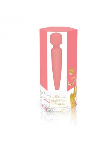 RS - Essentials - Bella Mini Body Wand Coral - Wibratory Magic Wand - 5