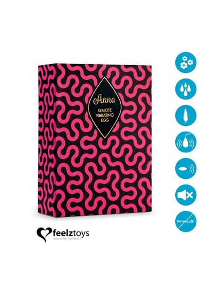 Jajeczko Wibrujące Anna Remote Deep Green - Wibratory Jajeczka - 4