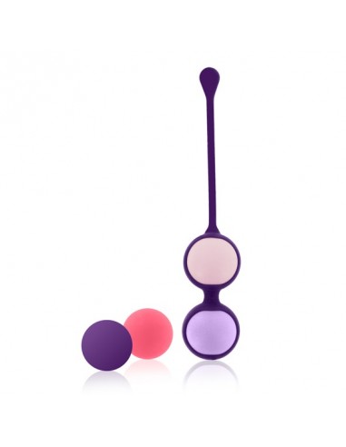 RS - Essentials - Pussy Playballs Coral Rose - Kulki Gejszy Podwójne i Pojedyncze - 2