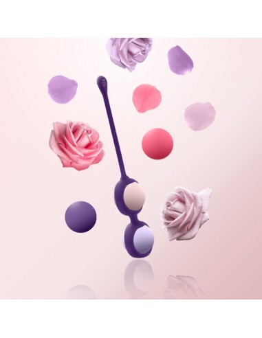 RS - Essentials - Pussy Playballs Coral Rose - Kulki Gejszy Podwójne i Pojedyncze - 4