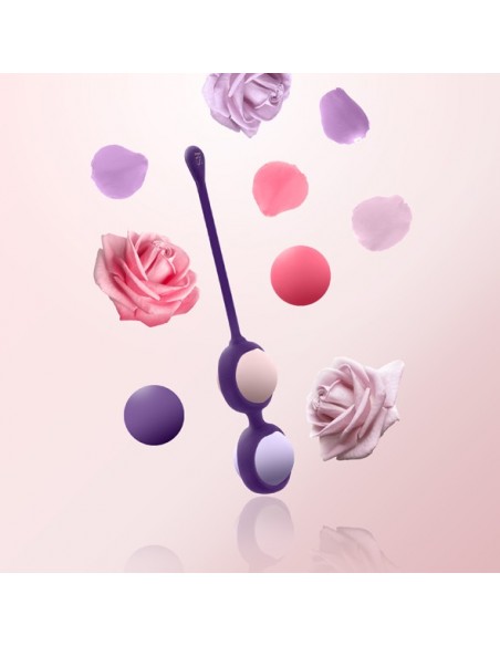 RS - Essentials - Pussy Playballs Coral Rose - Kulki Gejszy Podwójne i Pojedyncze - 4