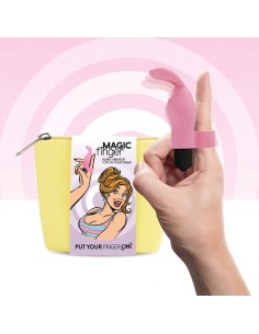 FeelzToys - Magic Finger Vibrator Pink - Nakładki na palce - 1