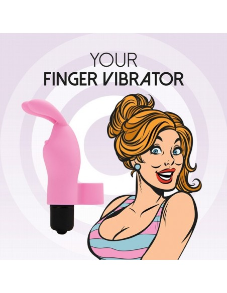 FeelzToys - Magic Finger Vibrator Pink - Nakładki na palce - 2