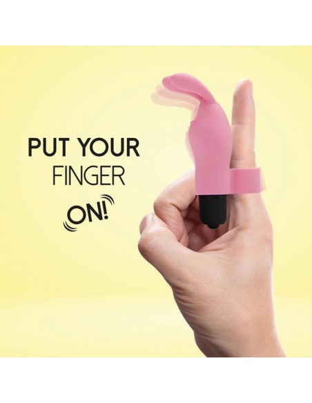 FeelzToys - Magic Finger Vibrator Pink - Nakładki na palce - 3