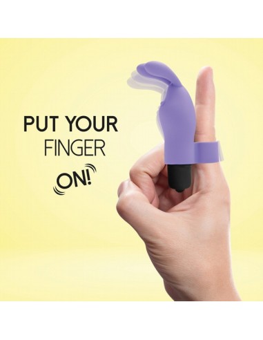 Magic Finger Vibrator Purple - Nakładki na palce - 3