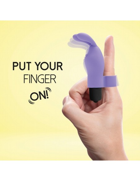 Magic Finger Vibrator Purple - Nakładki na palce - 3