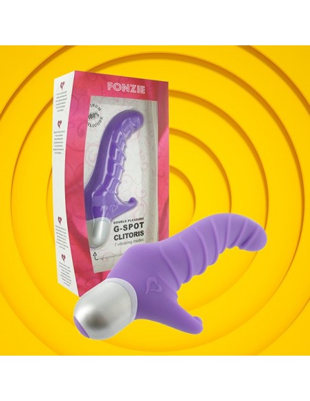 FeelzToys - Fonzie Vibrator Purple - Wibratory Punktu G - 1