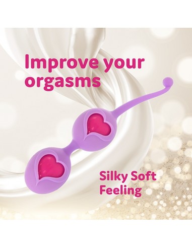 FeelzToys - Desi Love Balls Purple - Kulki Gejszy Podwójne i Pojedyncze - 3