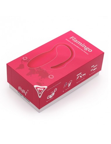 Magic Motion - Flamingo Vibrating Bullet - WIBRATORY STEROWANE TELEFONEM - 4