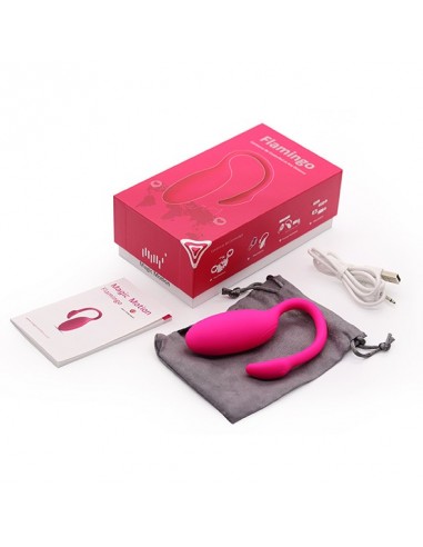 Magic Motion - Flamingo Vibrating Bullet - WIBRATORY STEROWANE TELEFONEM - 7
