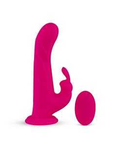Feelztoys - Whirl-Pulse Rotating Rabbit Vibrator / Remote Control Pink - Wibratory Króliczki - 1