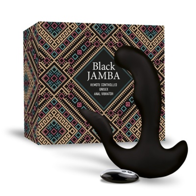 Wibrator analny Black Jamba, 12,2 cm, czarny - 1