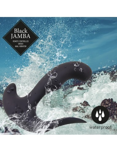 FeelzToys - Black Jamba Anal Vibrator - Masażery i stymulatory prostaty - 5