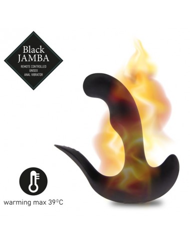 FeelzToys - Black Jamba Anal Vibrator - Masażery i stymulatory prostaty - 6