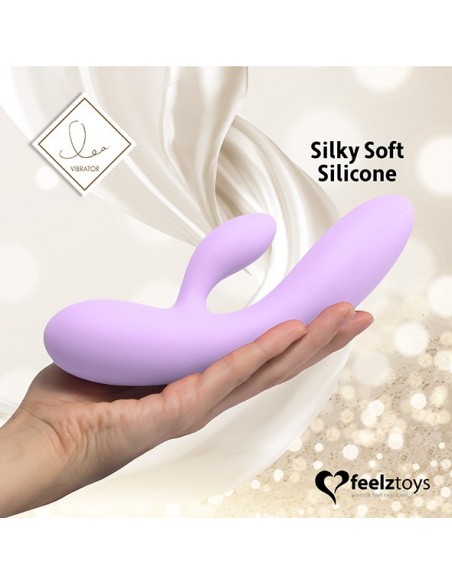 Feelztoys - Lea Rabbit Vibrator Lilac - Wibratory Króliczki - 4
