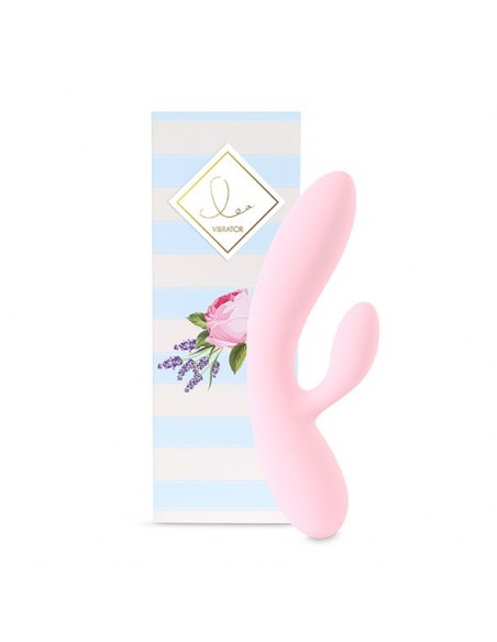 Feelztoys - Lea Rabbit Vibrator Soft Pink - Wibratory Króliczki - 1