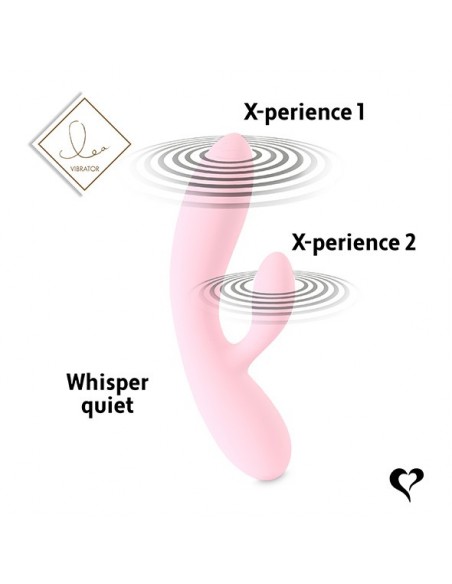 Feelztoys - Lea Rabbit Vibrator Soft Pink - Wibratory Króliczki - 6