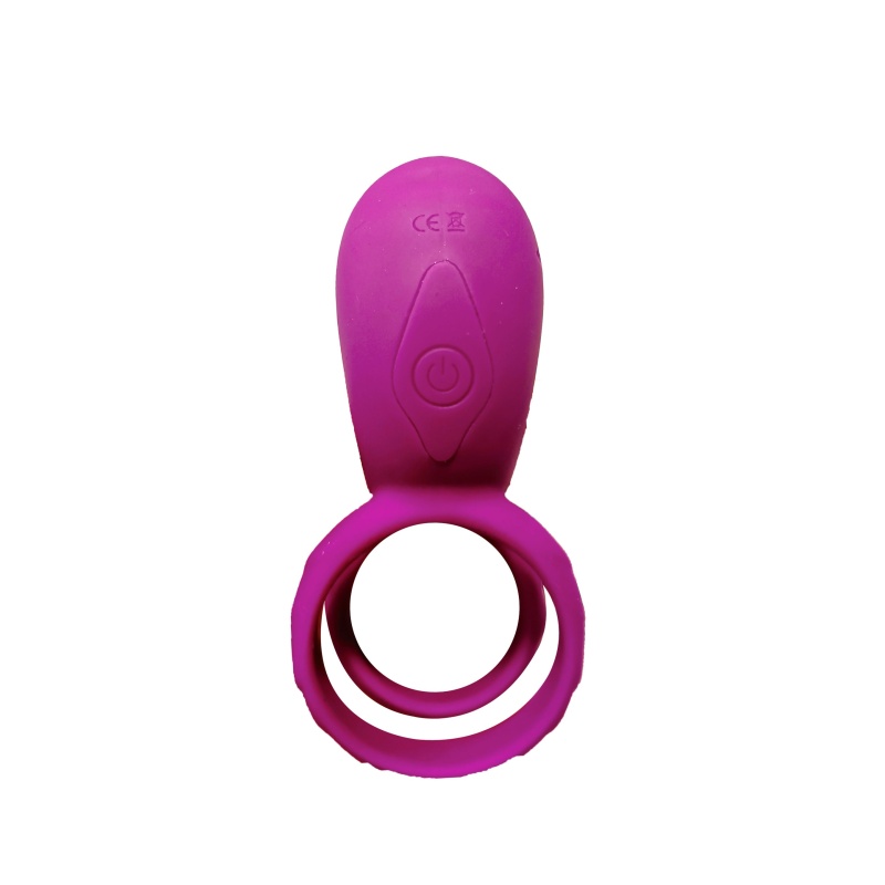 Pierścień wibracyjny dla par Stimulator Ring – dwupierścieniowy, 3 i 4 cm - 3