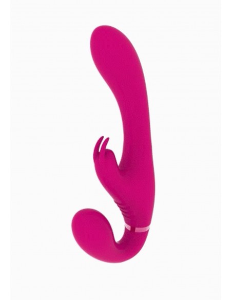 Wibrator-Suki - Pink - Strap-ony, dilda na pasku z wibracją - 1