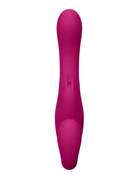 Wibrator-Suki - Pink - Strap-ony, dilda na pasku z wibracją - 7