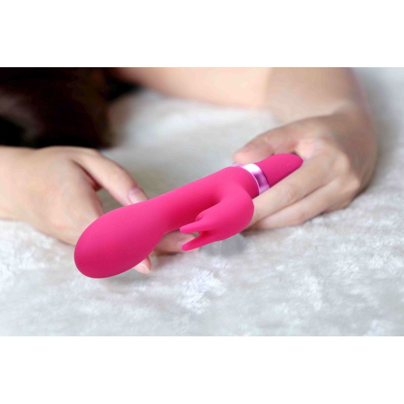 Wibrator Zosia Classic G-Spot Rabbit - Podwójna Stymulacja, Silikon Medyczny, 21,3 cm - 4