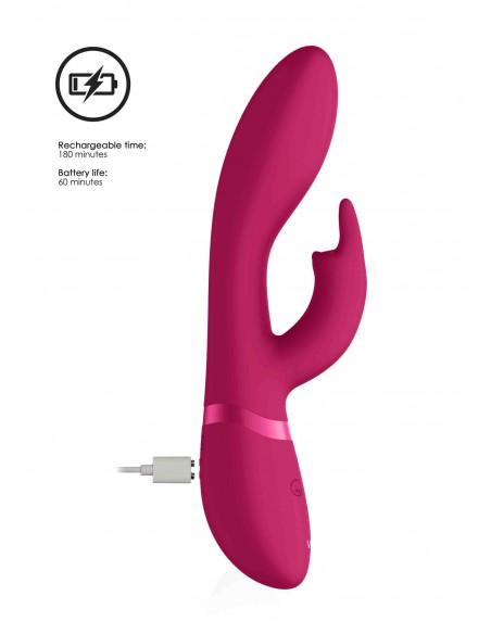 Wibrator Króliczek Zosia - Classic G-Spot Rabbit - Pink - Wibratory Króliczki - 10