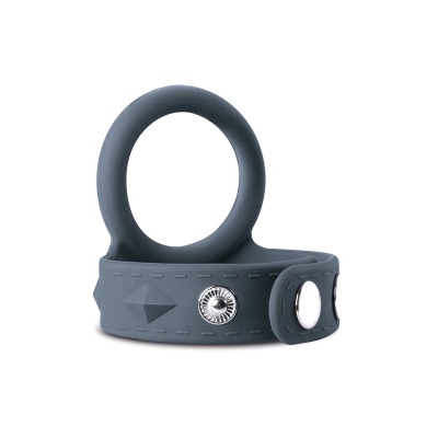 Pierścień erekcyjny na penisa i jądra Cock & Ball Strap L z regulacją zatrzaskową, długość 22 cm - 1