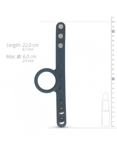 Cock / Ball Strap L - Strap-ony, dilda na pasku bez wibracji - 5