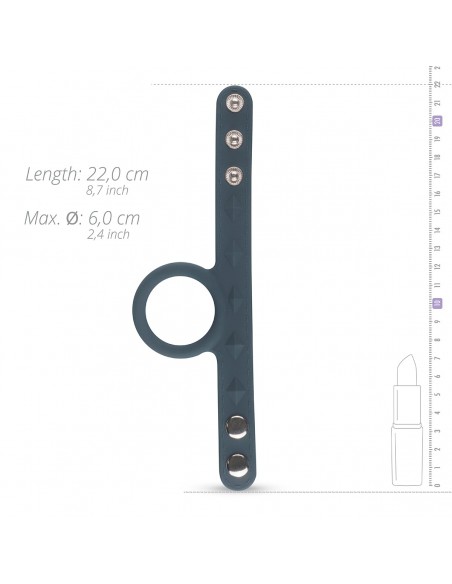 Cock / Ball Strap L - Strap-ony, dilda na pasku bez wibracji - 5