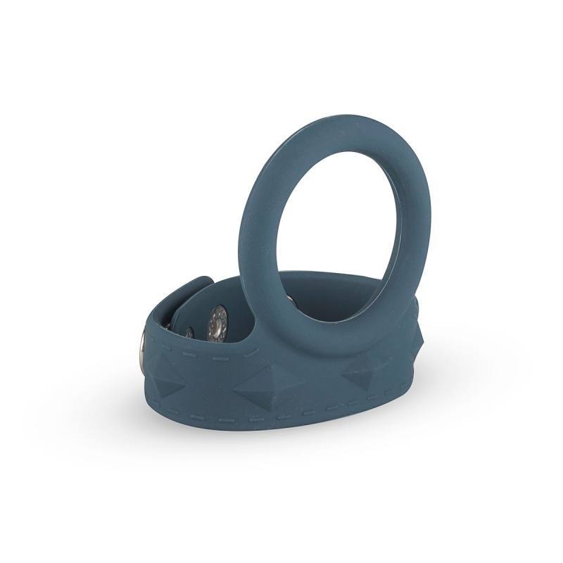 Pierścień erekcyjny na penisa i jądra Cock & Ball Strap L z regulacją zatrzaskową, długość 22 cm - 10