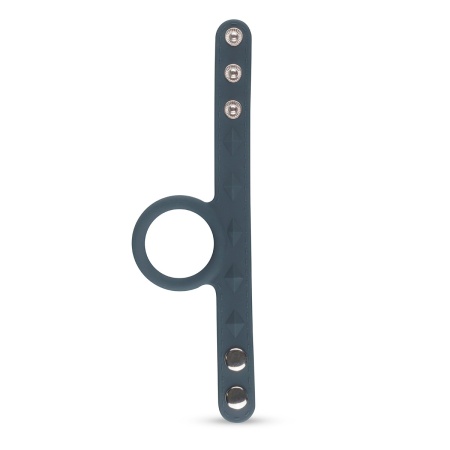 Pierścień erekcyjny na penisa i jądra Cock & Ball Strap L z regulacją zatrzaskową, długość 22 cm - 12