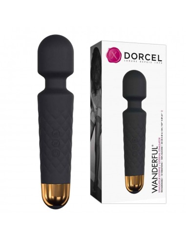WANDERFUL BLACK - WAND RECHARGEABLE - Wibratory Magic Wand - 3