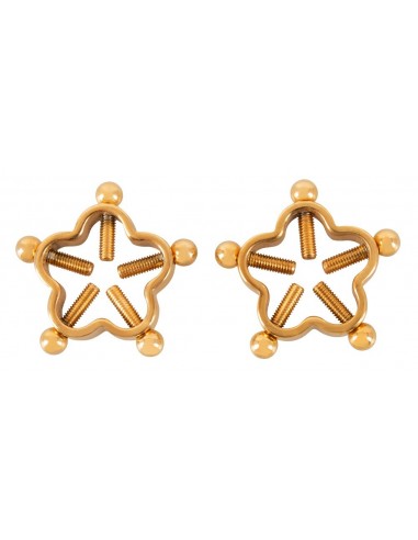 Bad Kitty Nipple Jewellery Gol - Klamry i klipsy na sutki - 2