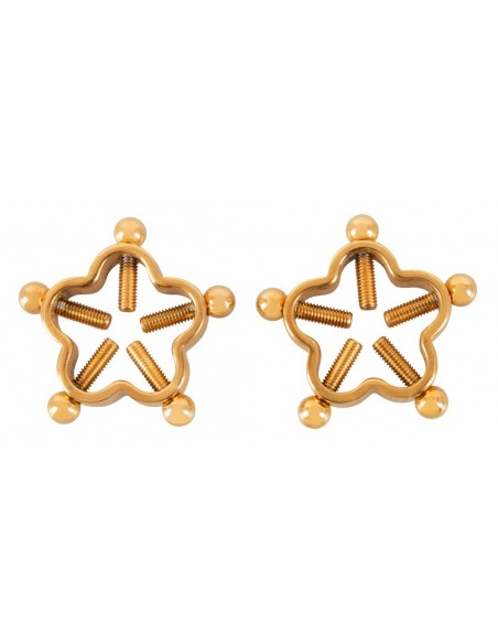 Bad Kitty Nipple Jewellery Gol - Klamry i klipsy na sutki - 2