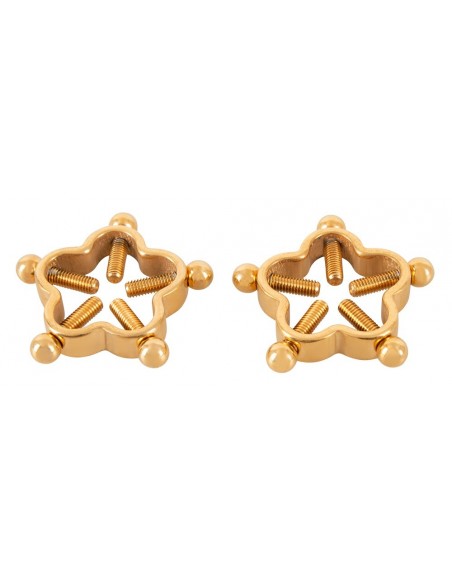 Bad Kitty Nipple Jewellery Gol - Klamry i klipsy na sutki - 4