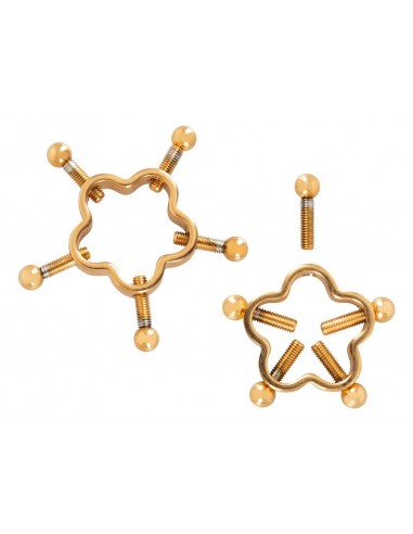 Bad Kitty Nipple Jewellery Gol - Klamry i klipsy na sutki - 5