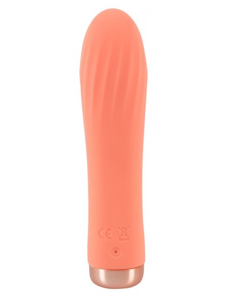 Peachy Mini Ribbed Wibrator - Wibratory Mini - 4
