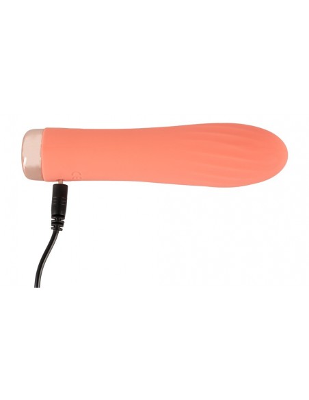 Peachy Mini Ribbed Wibrator - Wibratory Mini - 5