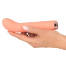 Wibrator Peachy Mini G-Spot – zakrzywiona końcówka stymulująca, silikon Soft Touch, długość 16,5 cm - 4