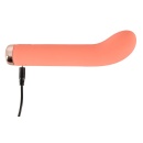 Wibrator Peachy Mini G-Spot – zakrzywiona końcówka stymulująca, silikon Soft Touch, długość 16,5 cm - 5