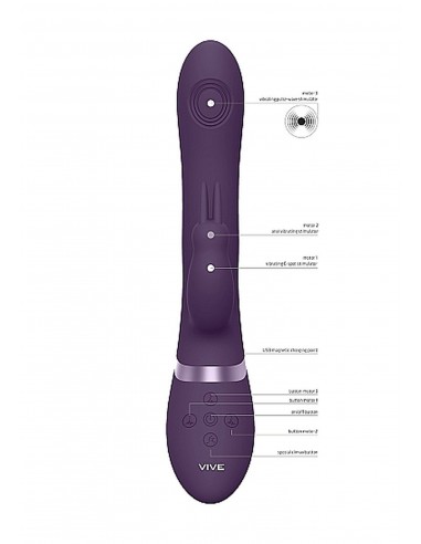 Rini - Purple - Wibratory Króliczki - 9