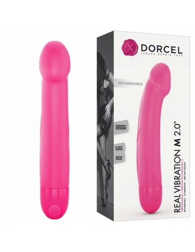 REAL VIBRATION M MAGENTA 2.0 - RECHARGEABLE - Wibratory Realistyczne - 3