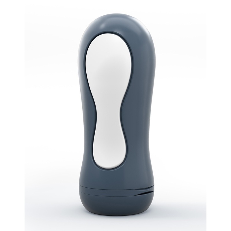 Masturbator Sexpresso z ręczną regulacją nacisku i teksturowaną membraną, 20 cm - 3