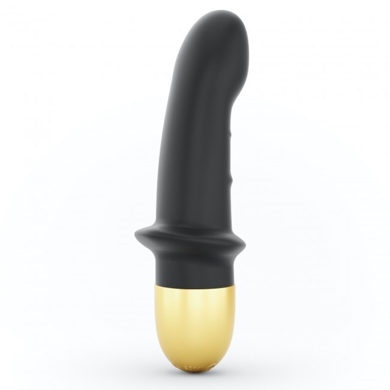 Wibrator Mini Lover 2.0 Black - ładowanie USB, 10 trybów, 16,5 cm - 1