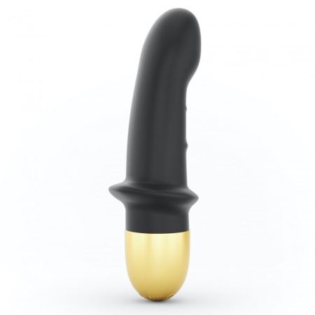 Wibrator Mini Lover 2.0 Black - ładowanie USB, 10 trybów, 16,5 cm - 1
