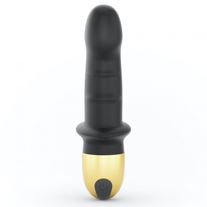 Wibrator Mini Lover 2.0 Black - ładowanie USB, 10 trybów, 16,5 cm - 2