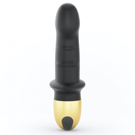 Wibrator Mini Lover 2.0 Black - ładowanie USB, 10 trybów, 16,5 cm - 2
