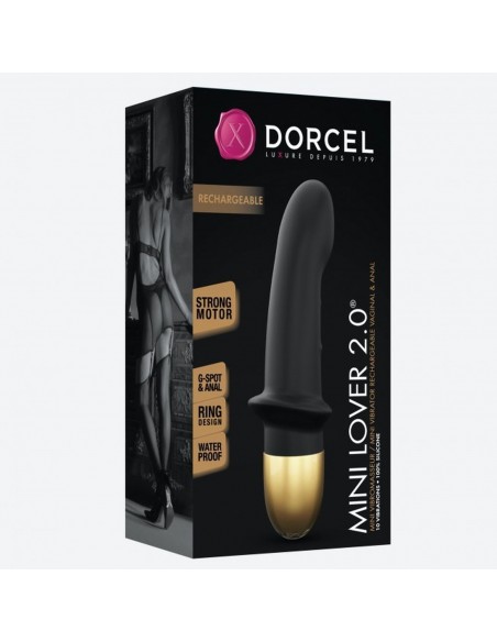 MINI LOVER BLACK 2.0 - RECHARGEABLE - Wibratory Punktu G - 4