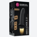 Wibrator Mini Lover 2.0 Black - ładowanie USB, 10 trybów, 16,5 cm - 4