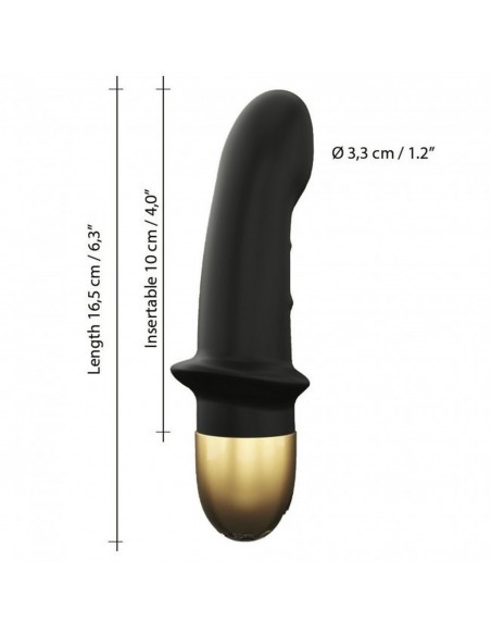 MINI LOVER BLACK 2.0 - RECHARGEABLE - Wibratory Punktu G - 6